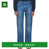 501 直筒牛仔裤 1h可退 Levi 蓝色 男装 美国直邮 经典 百