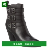 女鞋 美国直邮 Ash 时装 ASH 黑色 靴 1h可退 Edwin 真皮靴