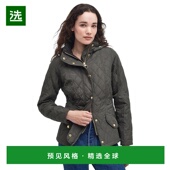 女士绗缝夹克 1h可退 毛呢 Millfire Quilt 美国直邮 Barbour