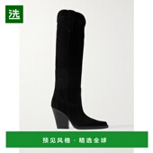 Dorado 1h可退 刺绣蛇皮质感牛仔靴 女士 香港直邮Paris Texas