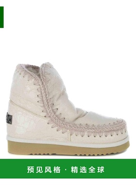 香港直邮MOU 女士靴子 101001BWRSW AW2025 白色 Ankle Boots  in