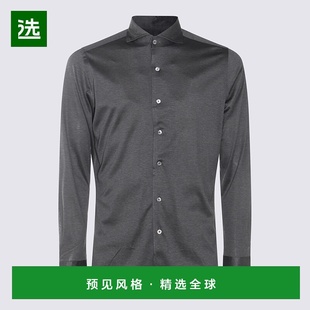 1h可退 香港直邮Canali 康钠丽 男士 衬衫 CSL7056GN02310113