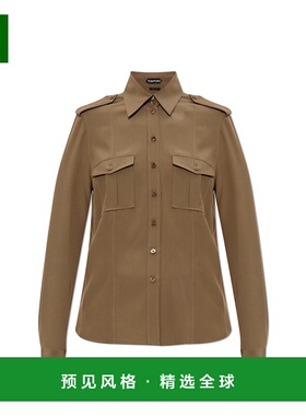 1h可退 香港直邮Tom Ford 汤姆·福特 女士 真丝衬衫 CA3310FAX15