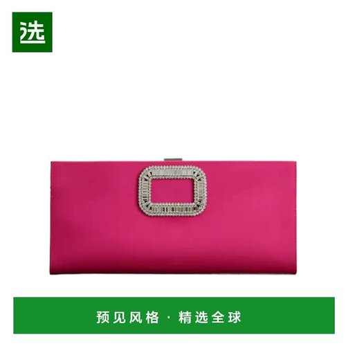 1h可退 香港直邮Roger Vivier Pilgrim 搭扣手拿包 RBWABDD0220RS