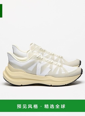 欧洲直邮VEJA Condor 3 Advanced系列男士白色聚酯纤维V标识跑鞋