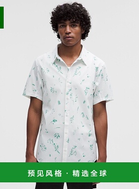 1h可退 欧洲直邮LULULEMON露露乐檬 Airing Easy 短袖衬衫