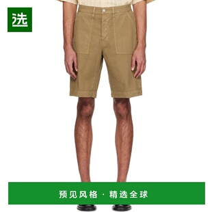 1h可退 香港直邮Sunflower 男士 棕色 Wide Twist Work 短裤 5120