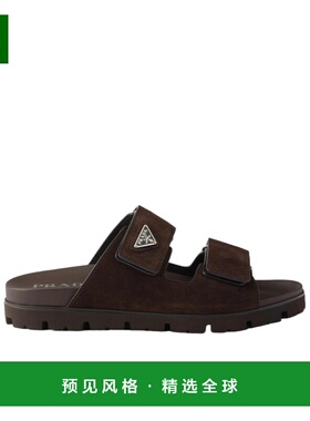 香港直邮PRADA 男士凉鞋 2X3129FG000054F0003 SS2026 棕色