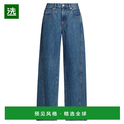 1h可退 【美国直邮】slvrlake 女士 牛仔裤低腰潮牌显瘦 休闲百搭