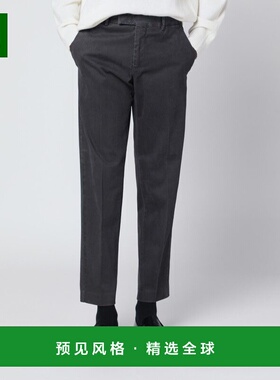 1h可退 香港直邮pt01 男士 灰色棉质裤子 CORLZ1Z00FWDTU99