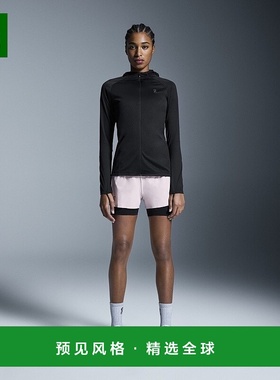 欧洲直邮On昂跑 Performance系列女士淡紫色/黑色再生聚酰胺跑步