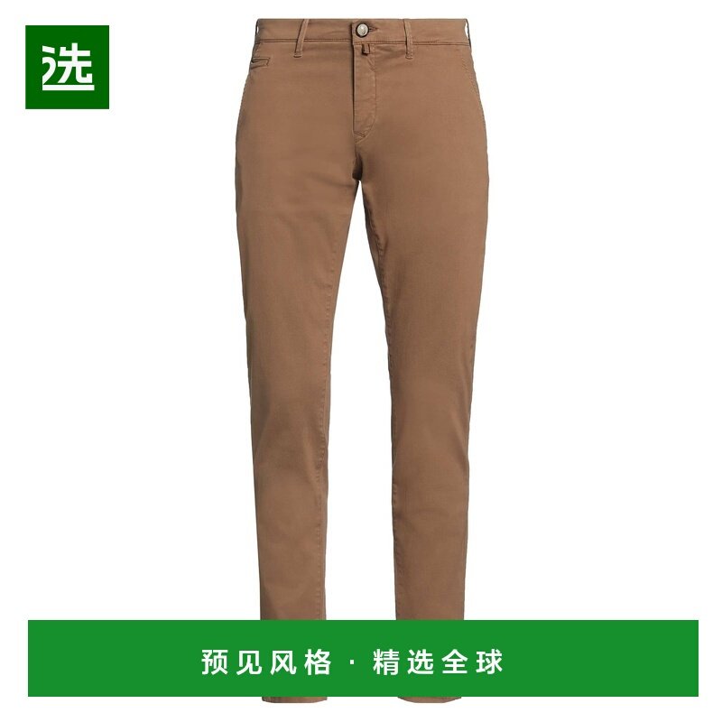 1h可退 香港直邮Jacob Cohen 男士 休闲长裤 brown棕色 舒适时尚,男装,休闲裤,淘宝优惠券,粉丝福利购,淘宝优惠卷