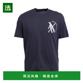 香港直邮Armani black黑色 Exchange 1h可退 男士 T恤 舒适时尚