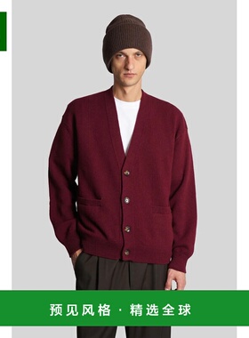 香港直邮LANEUS 男士针织衫 430588F5LAMACA002 AW2025 红色