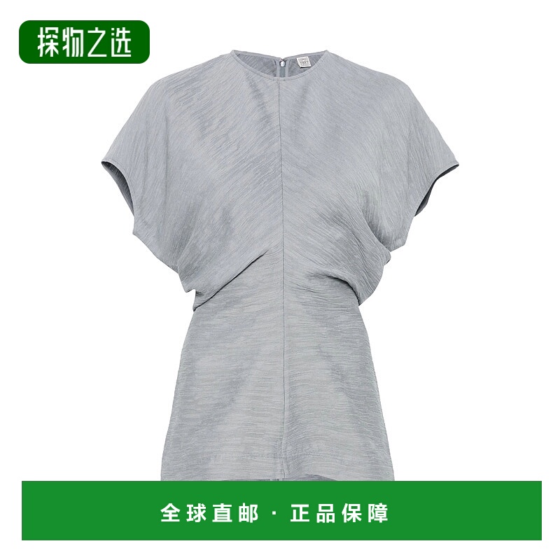 香港直邮Toteme 褶皱上衣 243WRT0331FB0199短袖