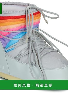 欧洲直邮Moon Boot 月亮靴 女鞋 秋冬 雪地靴 MB ICON LOW RAINBO