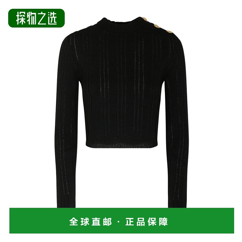香港直邮Balmain 圆领针织衫 AF0KA004KE41