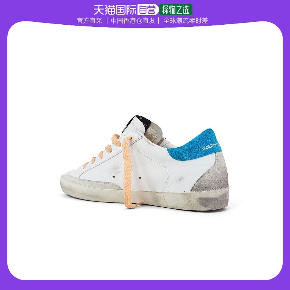 香港直邮golden goose deluxe brand 白色女士运动鞋 gwf00102-f0