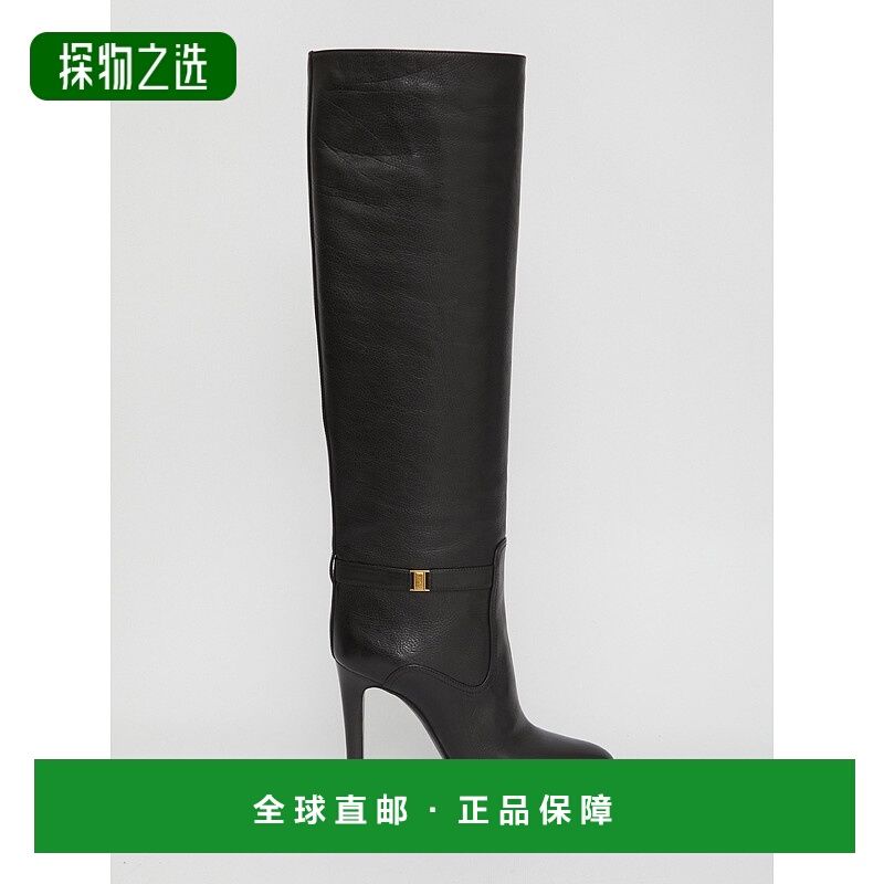 1h可退 欧洲直邮saint laurent 女士 时尚休闲鞋高跟鞋经典长筒靴
