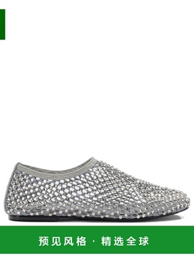 香港直邮STRATEGIA 女士芭蕾乐福鞋 R11DOLLYGREY SS2026 银色