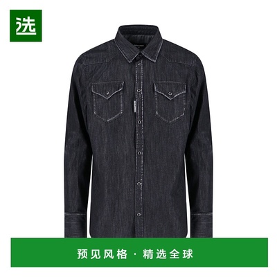 香港直邮Dsquared2 二次方 男士 经典牛仔衬衫 S74DM0936S30826