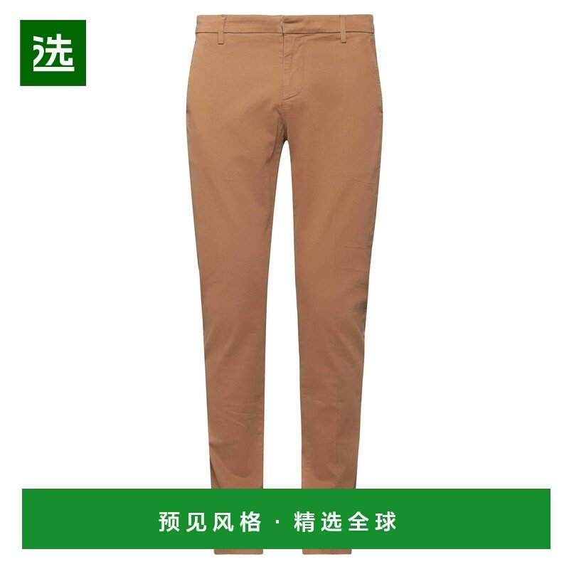 1h可退 香港直邮Dondup 男士 休闲长裤 brown棕色 舒适时尚,男装,休闲裤,淘宝优惠券,粉丝福利购,淘宝优惠卷
