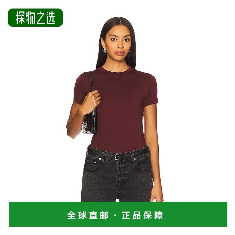 香港直邮THEORY 希尔瑞 女士 小巧基础款T恤 L1024521