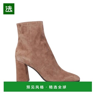 1h可退 【美国直邮】SERGIO ROSSI 女鞋 时装靴 真皮绒面效果 拉