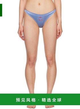 1h可退 【美国直邮】Fleur du Mal 蓝色 Extra Sauce 丁字裤 女士