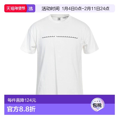 1h可退 香港直邮Random Identities 男士 T恤 white白色 舒适时尚