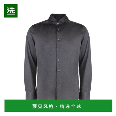 香港直邮Canali 男士衬衫 GN02310CSL7056113 AW2025 灰色