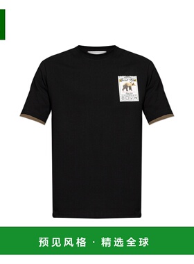 香港直邮ICEBERG 男士T恤 26EI1P0F029627A9000 SS2026 黑色