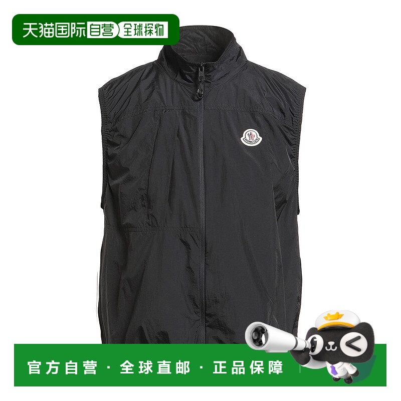 1h可退 香港直邮Moncler 盟可睐 男士 背心 black黑色 舒适时尚