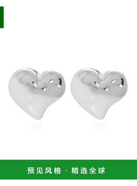 香港直邮KATE SPADE 女士耳饰 KN5100SILVER SS2026 银色 Heart-s