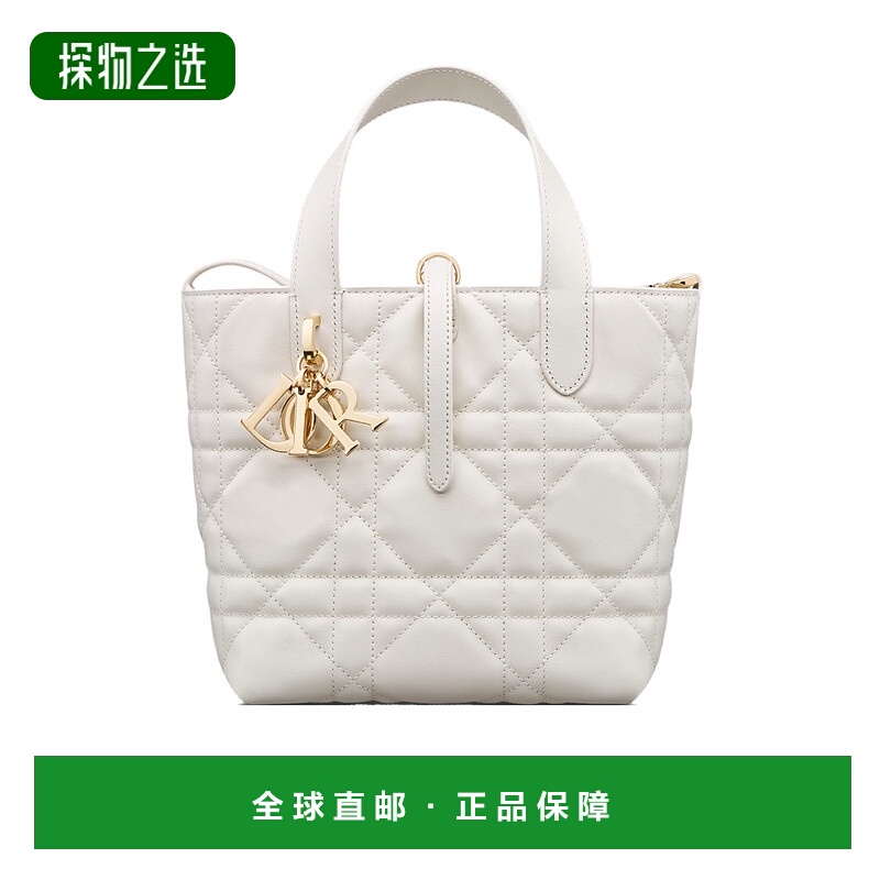 香港直邮Dior 小号垂直托特包手提包单肩包斜挎包 M2835OSNW