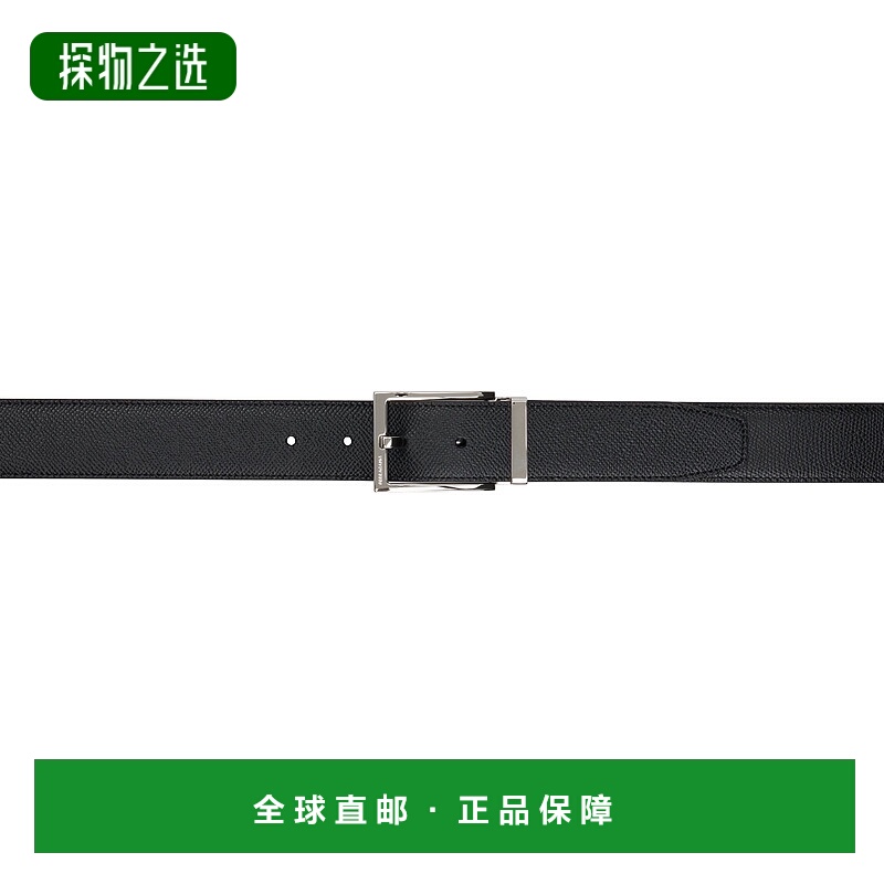 香港直邮Salvatore Ferragamo 菲拉格慕 男士 黑色 & 棕色 Rectan