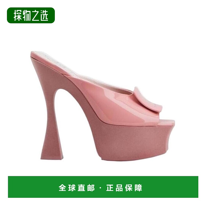香港直邮Roger Vivier 搭扣高跟凉鞋 RVW66232900D1PM215