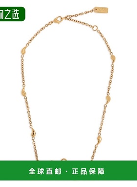 1h可退 香港直邮Chloe 蔻依 女士 标志性徽标牌项链 CHC24AFO64CB