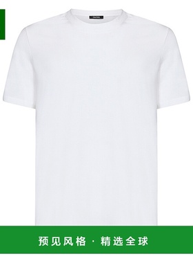 1h可退 香港直邮Tom Ford 汤姆·福特 男士 白色棉质T恤 T4M08141