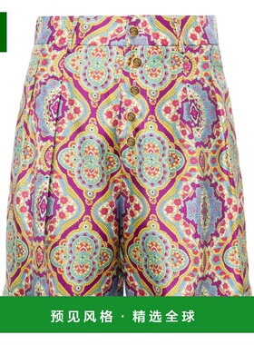 1h可退 香港直邮ETRO 女士短裤 WREB000599SA1A1X0880 SS2024 花