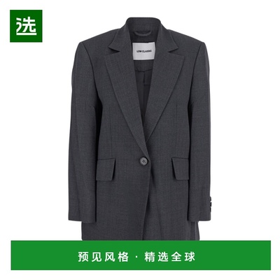 香港直邮LOW CLASSIC 女士西服 LW253JK02G20547 AW2025 黑色