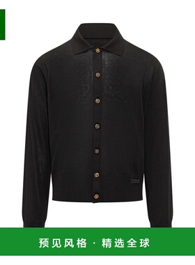 香港直邮VERSACE 男士夹克 10202811A122731B000 SS2026 黑色