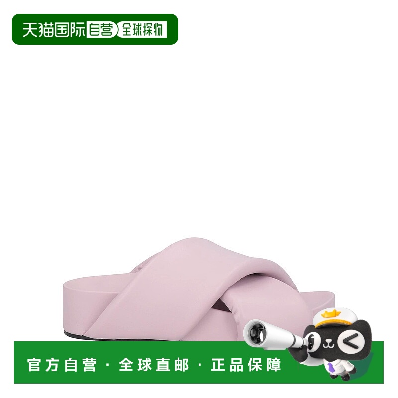 1h可退 香港直邮Jil Sander 吉尔·桑达 女士 凉鞋 purple紫色 舒