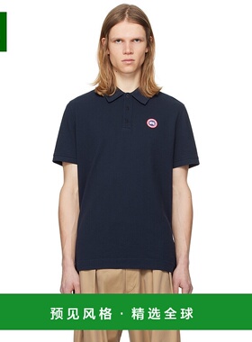 1h可退 香港直邮Canada Goose 加拿大鹅 男士 海军蓝 Beckley Pol