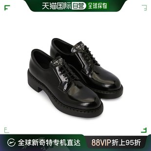 99新未使用 香港直邮PRADA 黑色女士乐福鞋 F0002 1E976M 055