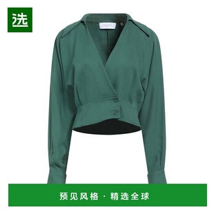 1h可退 香港直邮EQUIPMENT 女士 上衣 green绿色 舒适时尚