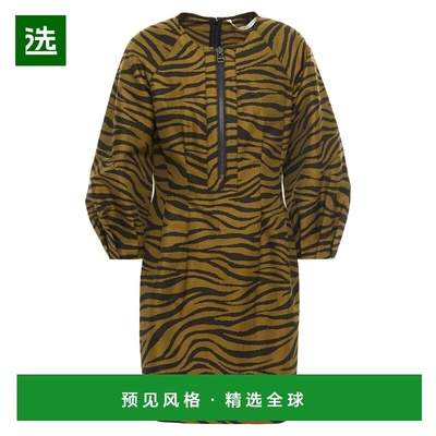 1h可退 香港直邮VERONICA BEARD 女士 短款连衣裙 green绿色 舒适