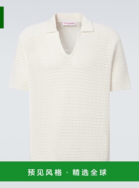 1h可退 香港直邮Orlebar Brown 男士 Batten 钩花棉质Polo衫上衣