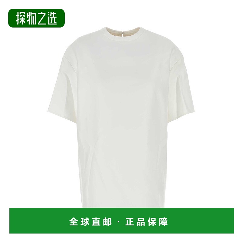 1h可退 香港直邮Valentino 华伦天奴 女士 落肩短袖 T 恤 4B0AE9C