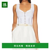 美国直邮 Corset Free 1h可退 People Amelia Top 白色女士背
